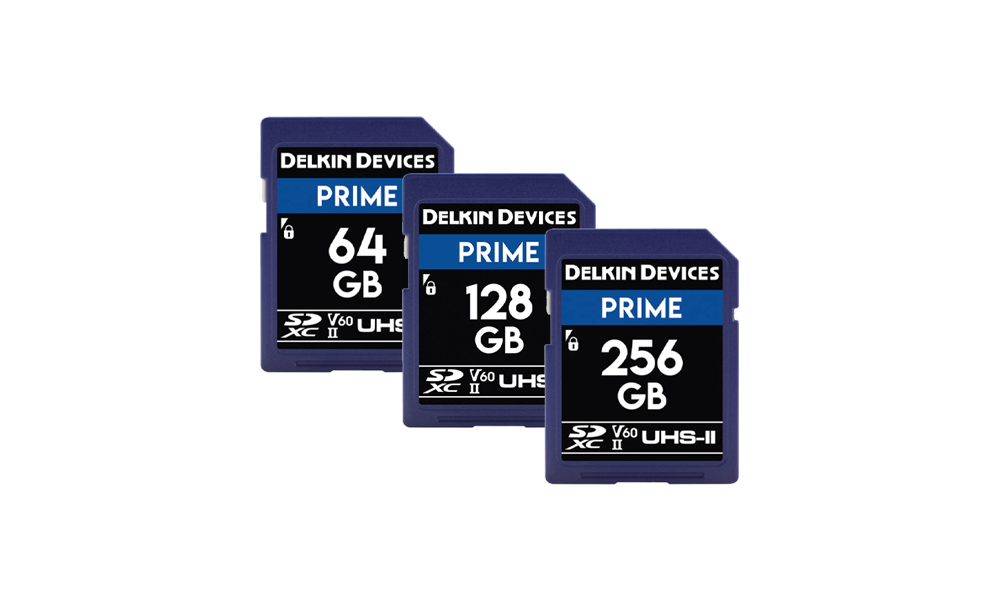 Delkin Devices Prime UHS-II SDXC (V60) Hafıza Kartları