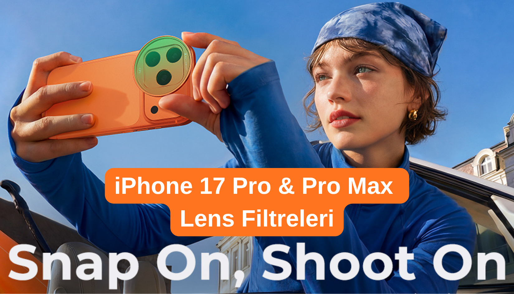 K&F Concept iPhone 17 Pro & Pro Max Lens Filtreleri