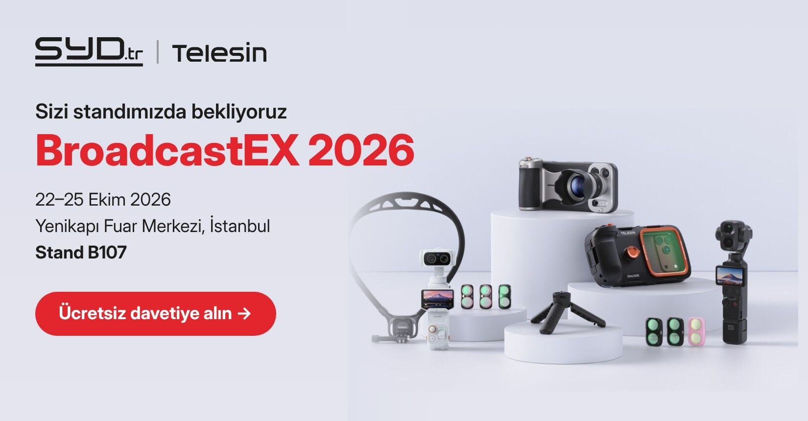 BroadcastEX 2026 davetiye