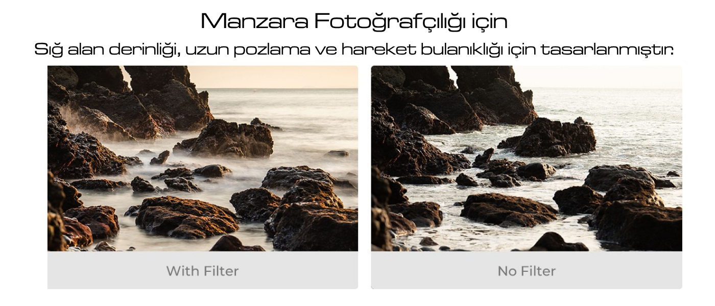 58 mm Değişken ND Filtre ND2-400