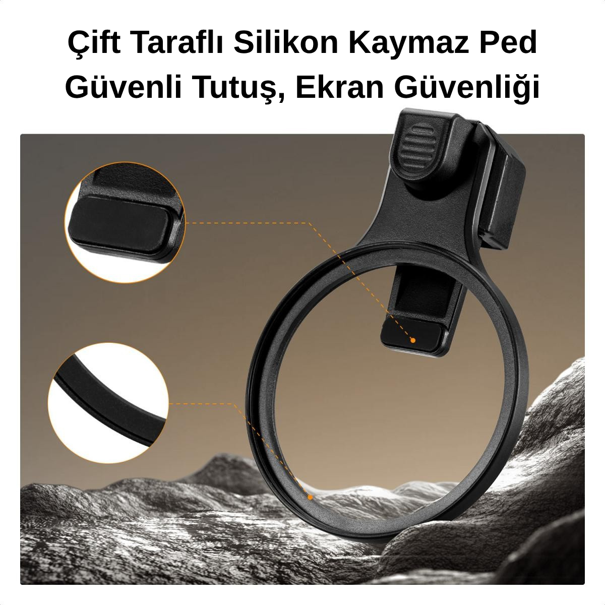 Cep Telefonu için 67 mm Filtre Adaptörü