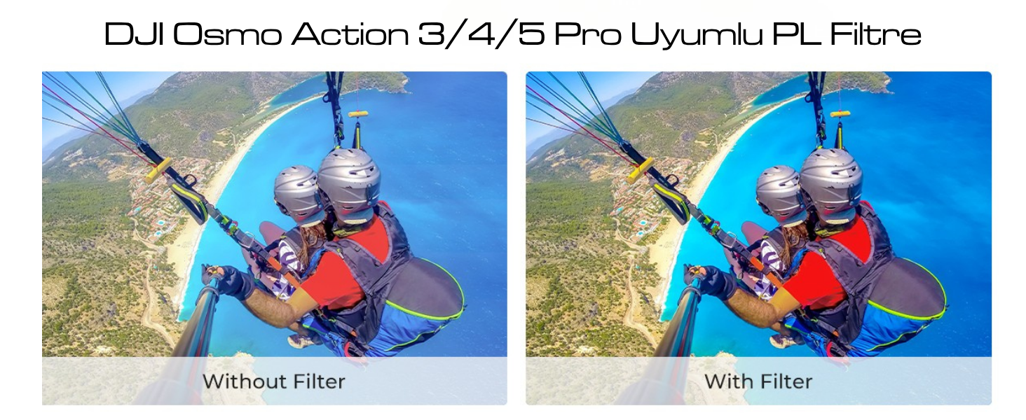 Osmo Action 5 Pro Polarize Filtre