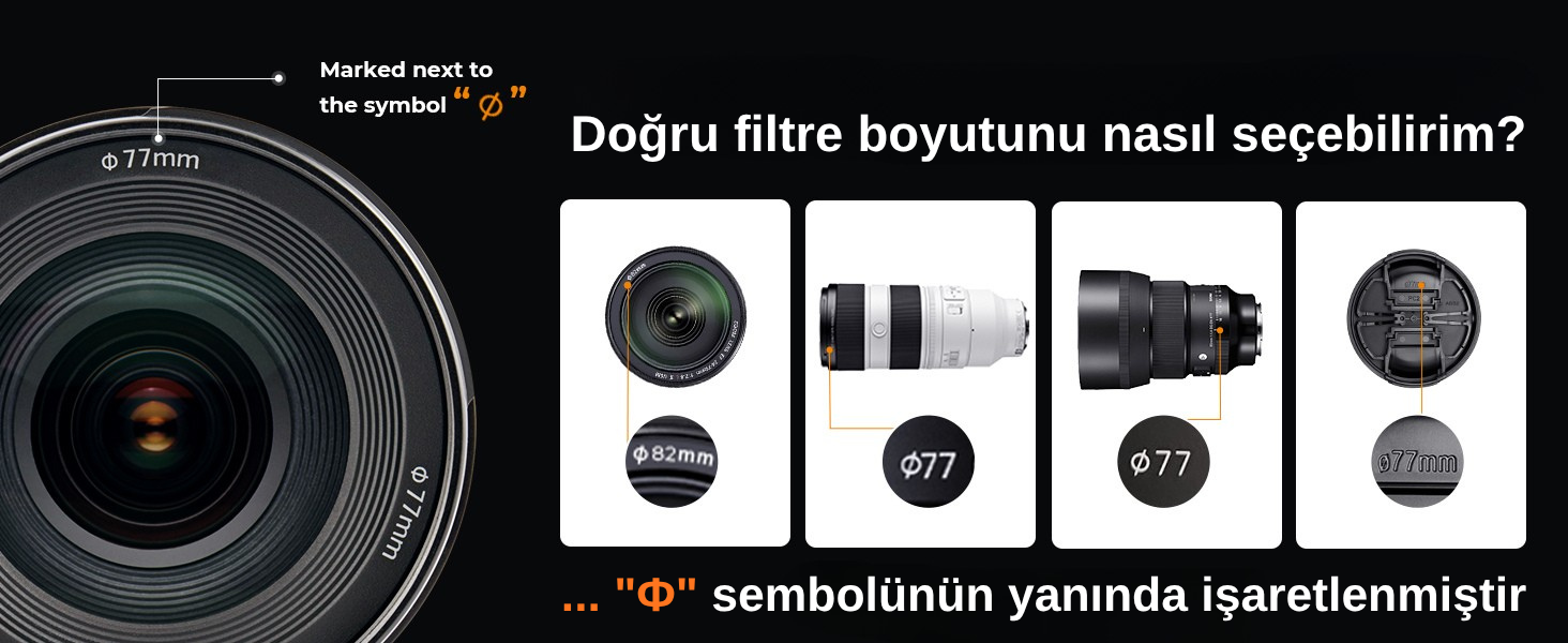 Doğru filtre boyutunu nasıl seçebilirim
