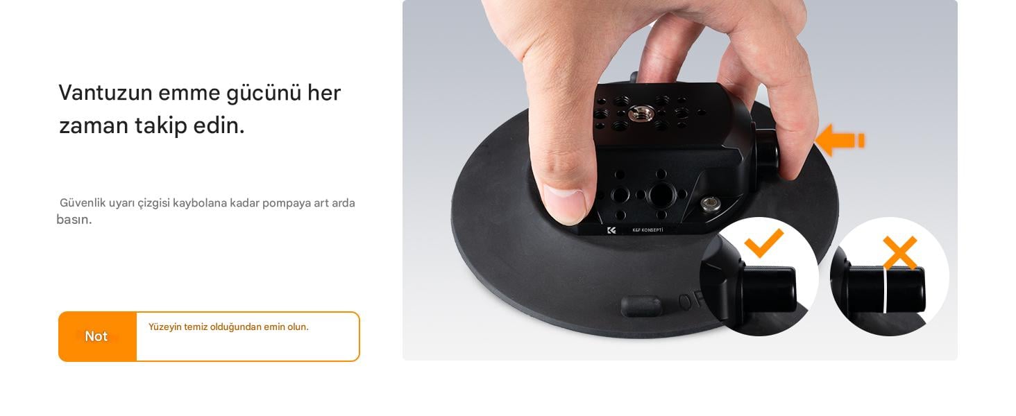 K&F Concept 6 Suction Cup