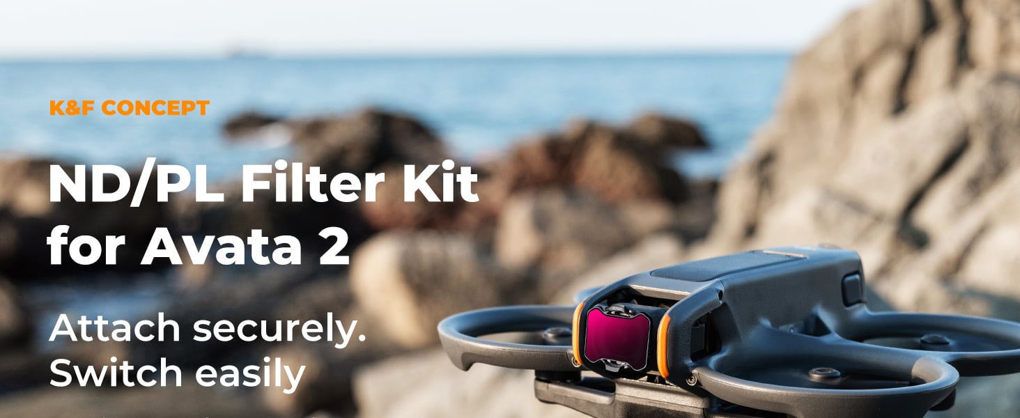 K&F Concept Avata 2 için Filtre Seti
