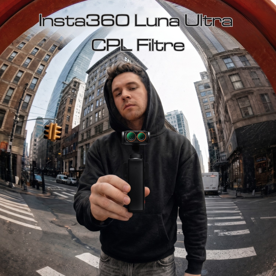 K&F Concept Insta360 Luna Ultra CPL Filtre
