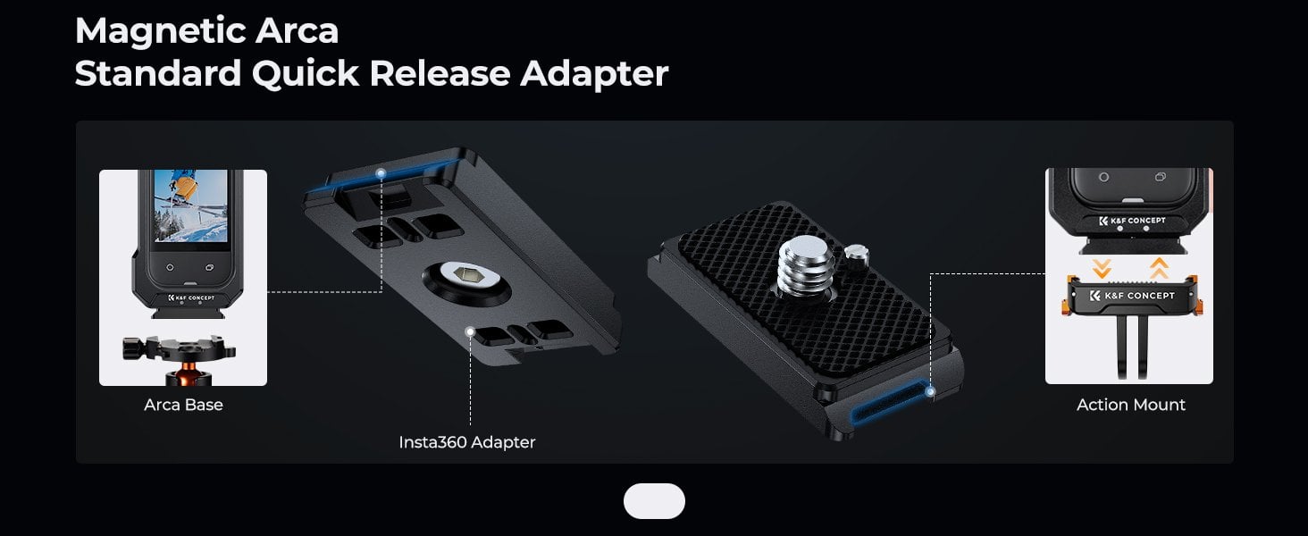 K&F Concept Insta360 X5 için Kamera Kafesi