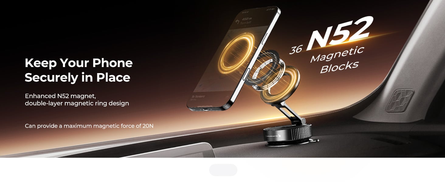 Manyetik Araç Telefon Tutucu