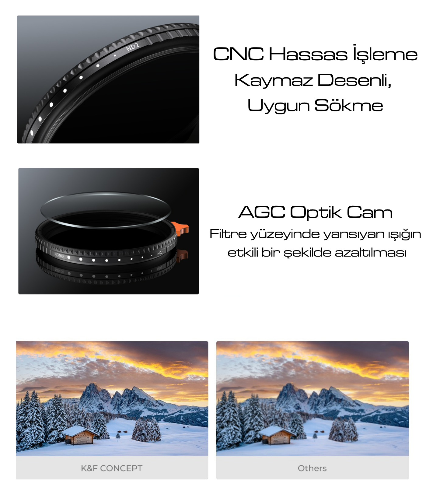ND Filtre ND2-400 58mm