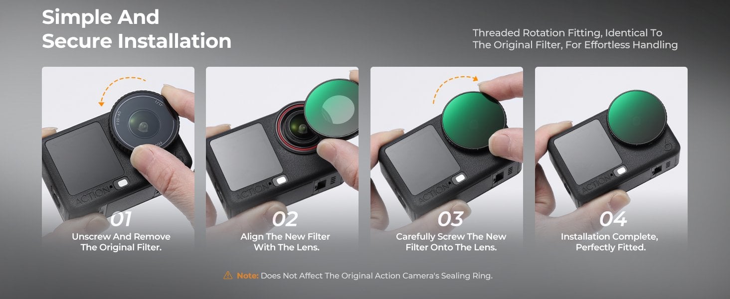 Osmo Action 6 CPL Filtre