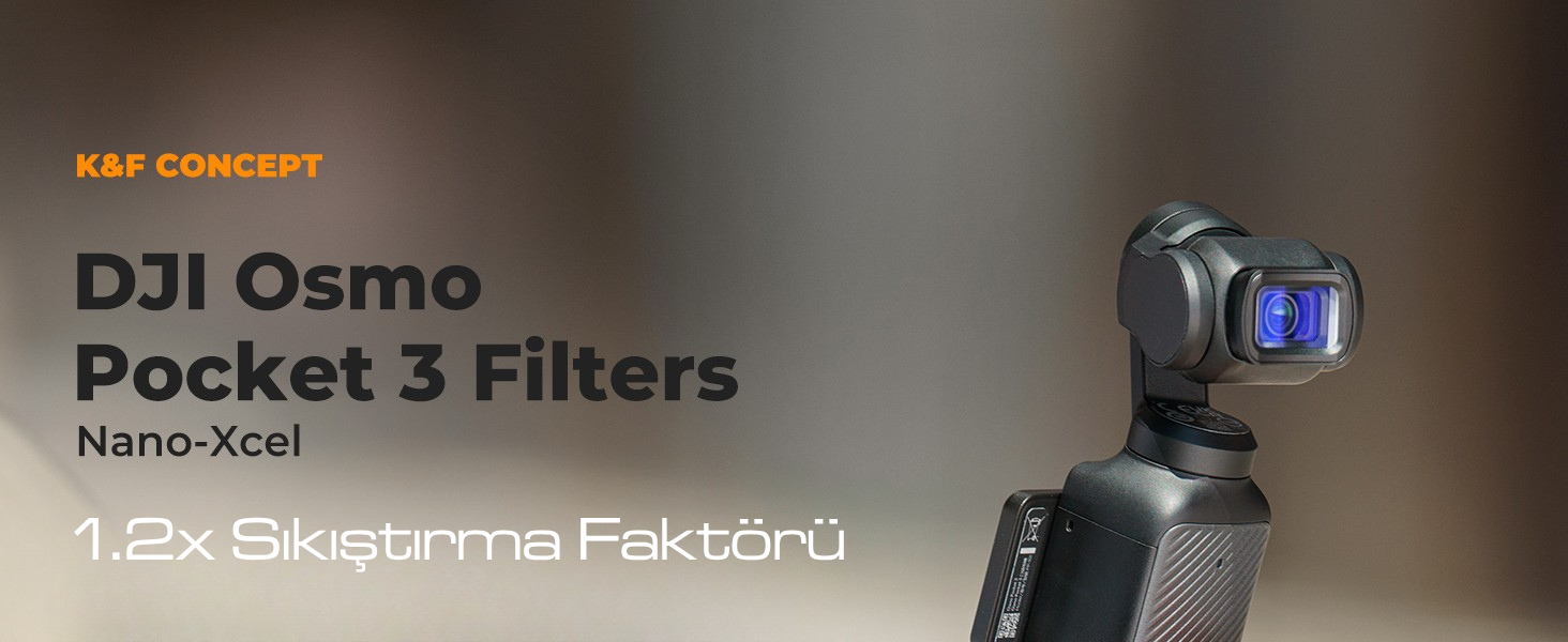 Osmo Pocket 4 Anamorfik Lens