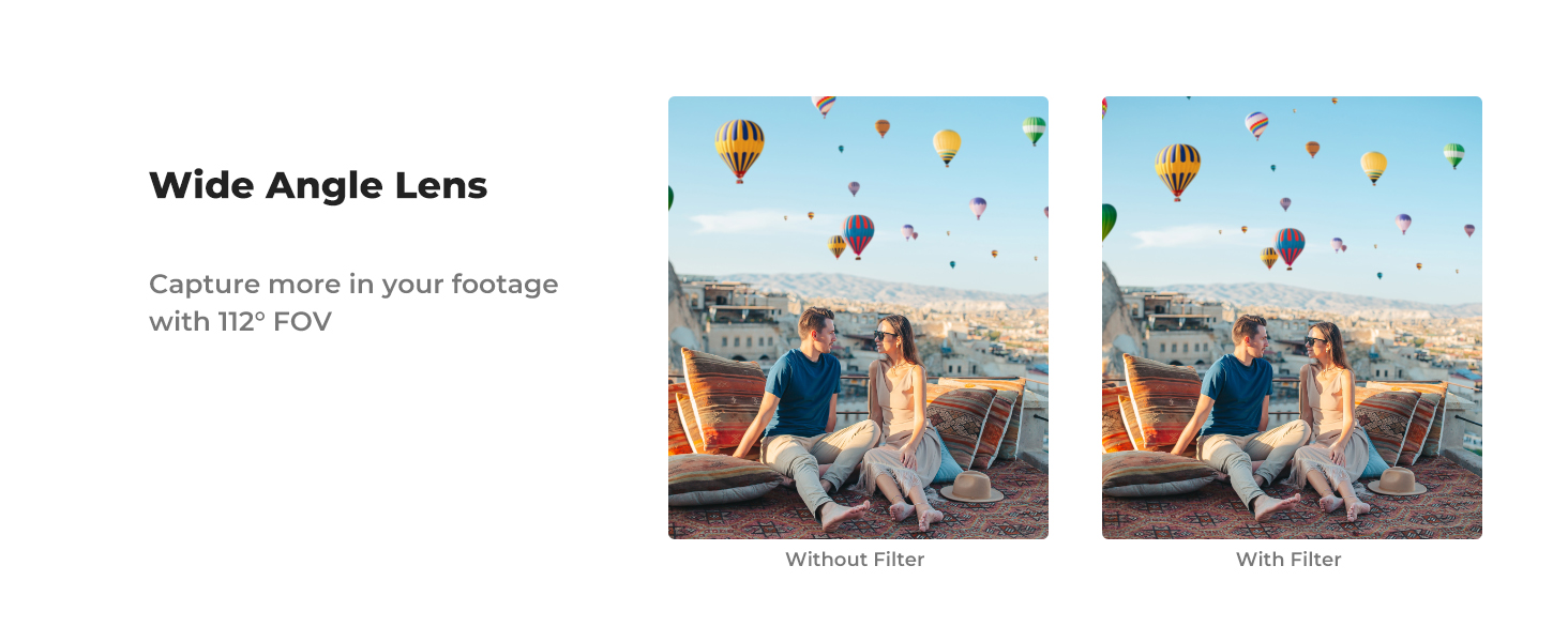Osmo Pocket 4 Geniş Açı Lens