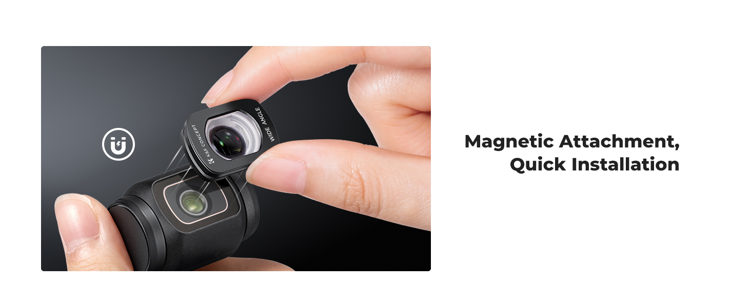 Osmo Pocket 4 Geniş Açı Lens
