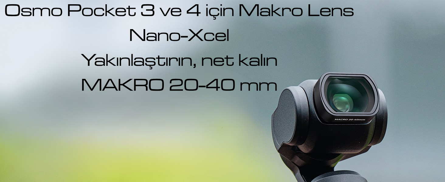 Osmo Pocket 4 Makro Lens