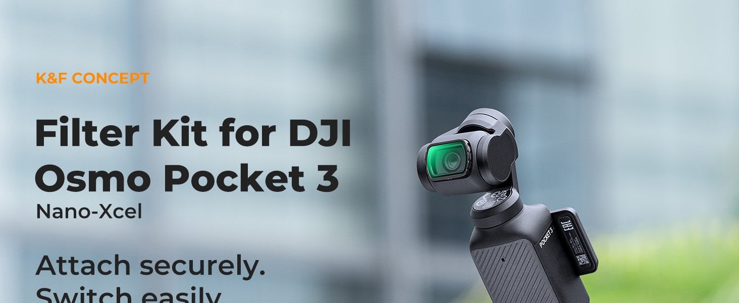Osmo Pocket 4 için Filtre Seti