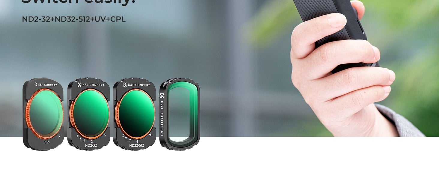 Osmo Pocket 4 için Filtre