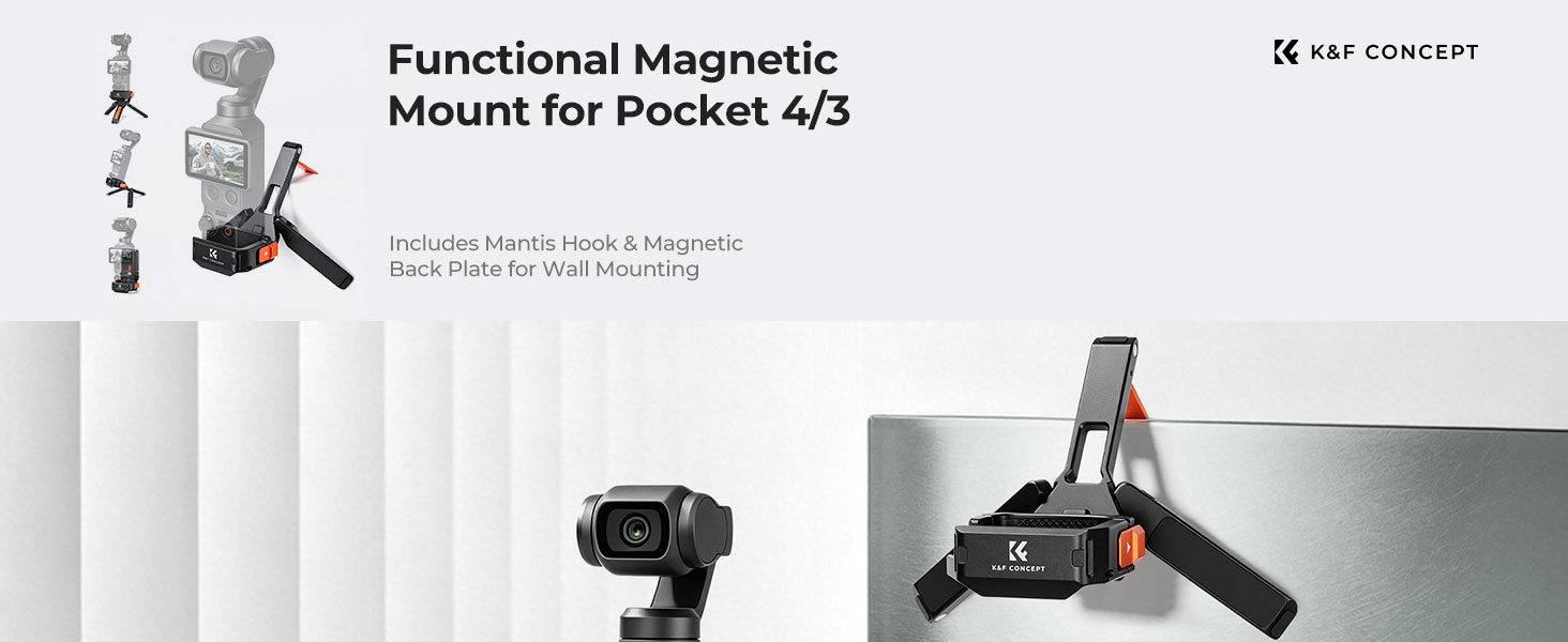 Osmo Pocket 4 için Manyetik Genişleme Çerçevesi