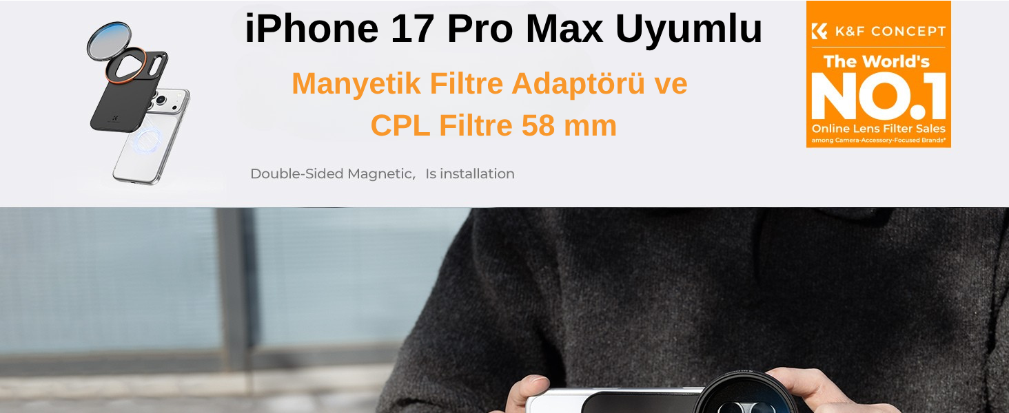 iPhone 17 Pro Max CPL Filtre