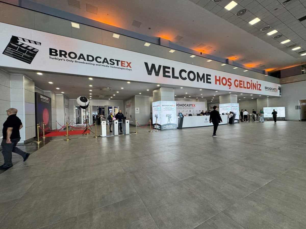 BroadcastEx 2026 fuarı İstanbul Yenikapı giriş alanı