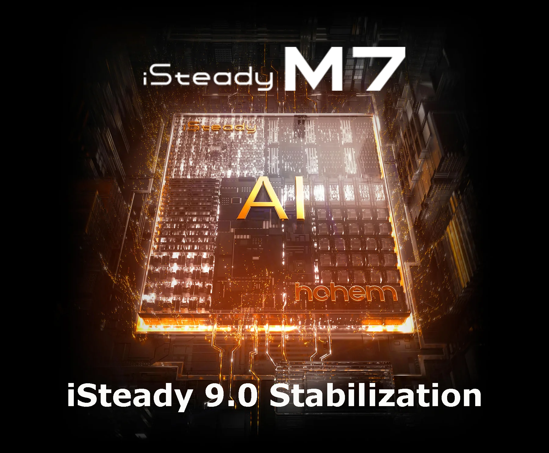 Hohem iSteady M7 - isteady 9.0 stabilization