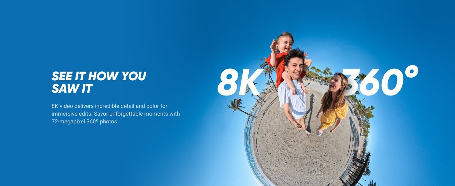 Insta360 X5 - 8K Aksiyon Kamerası