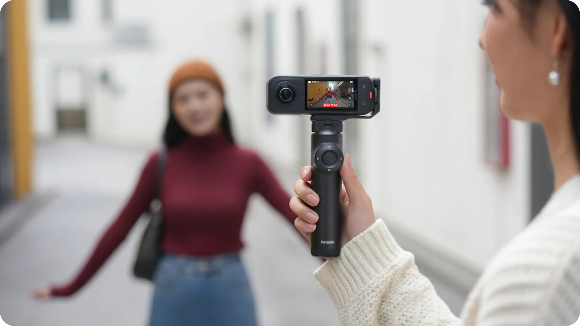 Insta360 X5 Free Framing Selfie Stick