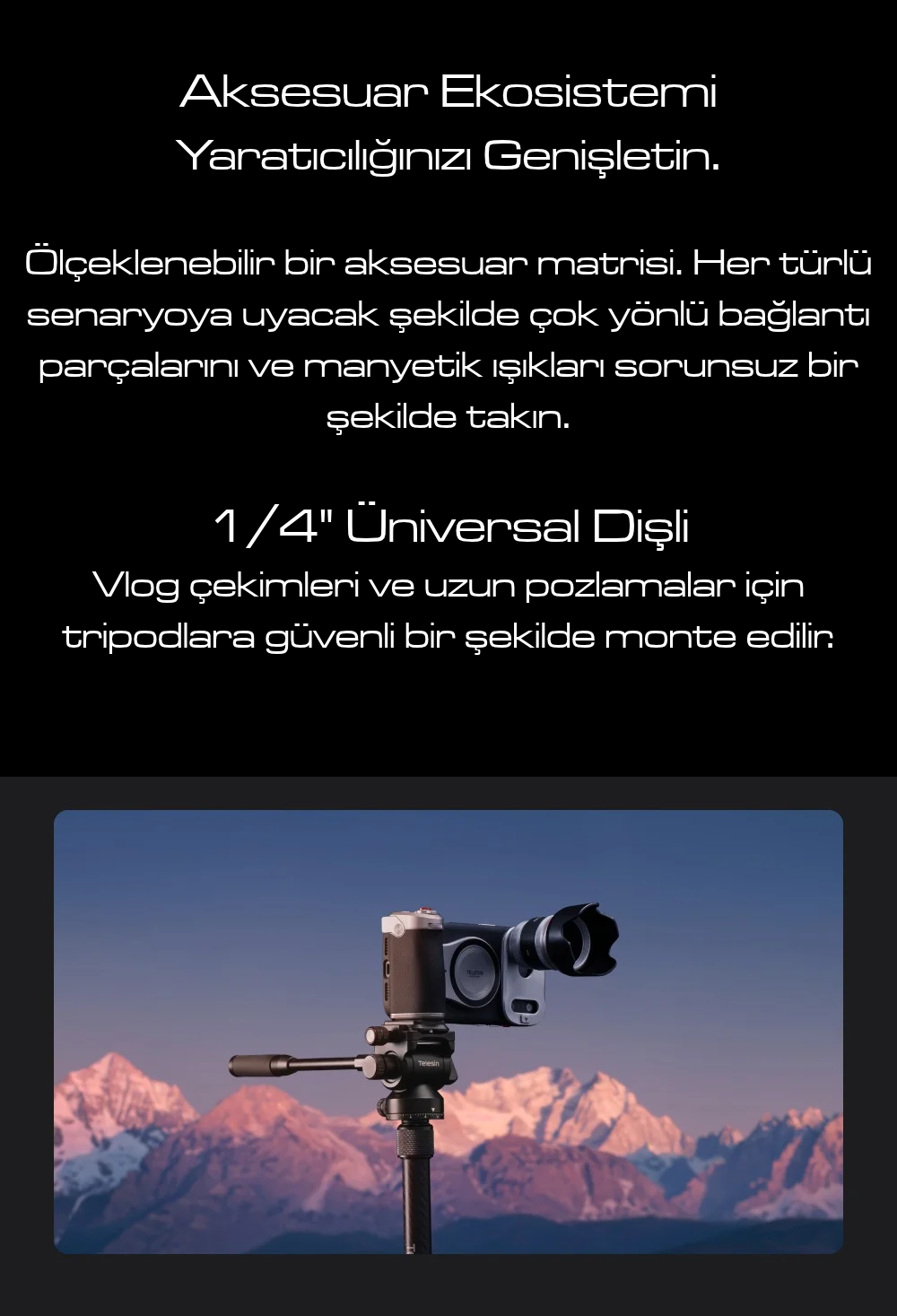 Telesin iPhone 18 Pro Max Master Grip (Classic)