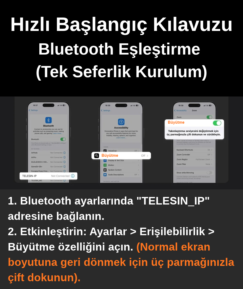 Telesin iPhone 18 Pro Max Master Grip Kurulum