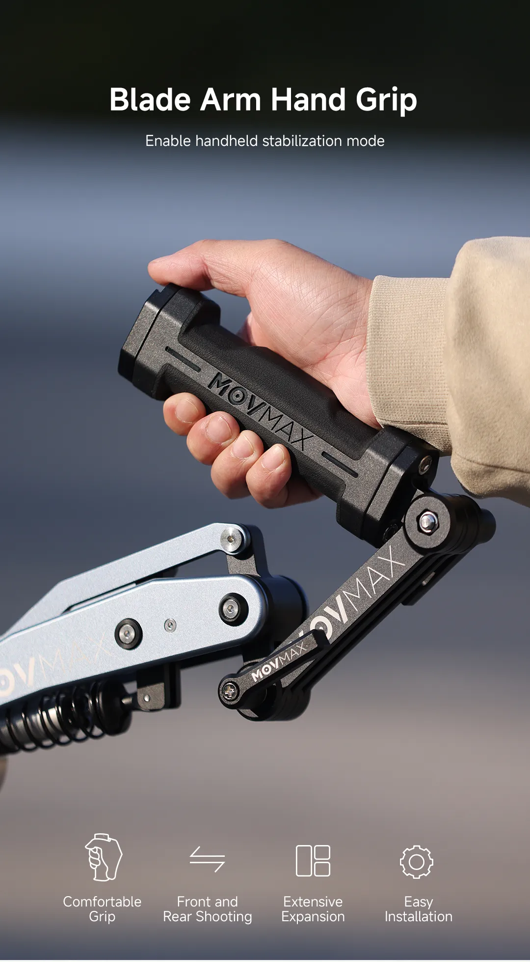 MOVMAX Blade Arm El tutacağı
