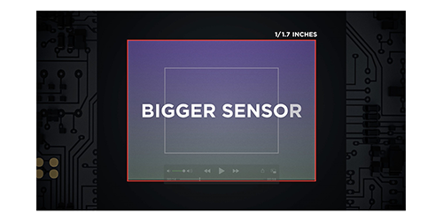 DJI pocket 2 bigger sensör