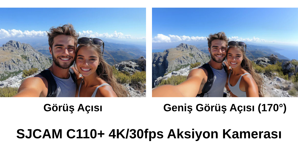 SJCAM C110 Plus Aksiyon Kamerası