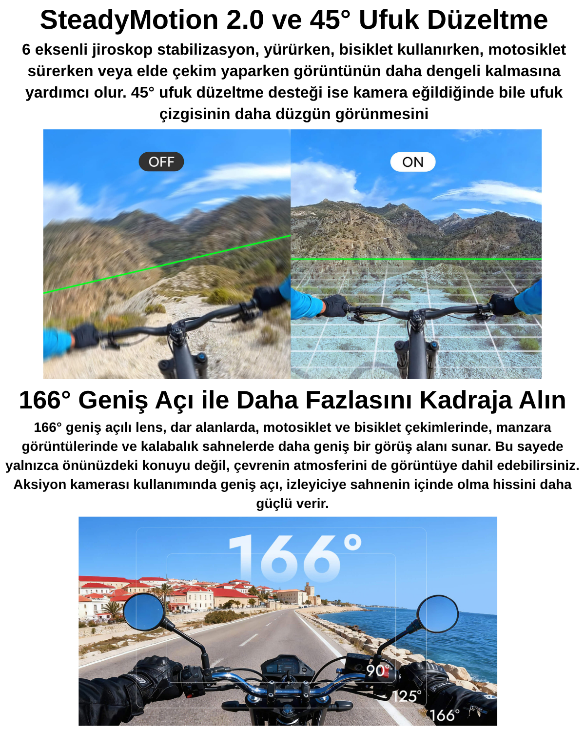 SJCAM SJ6 Ultra 4K Aksiyon Kamerası