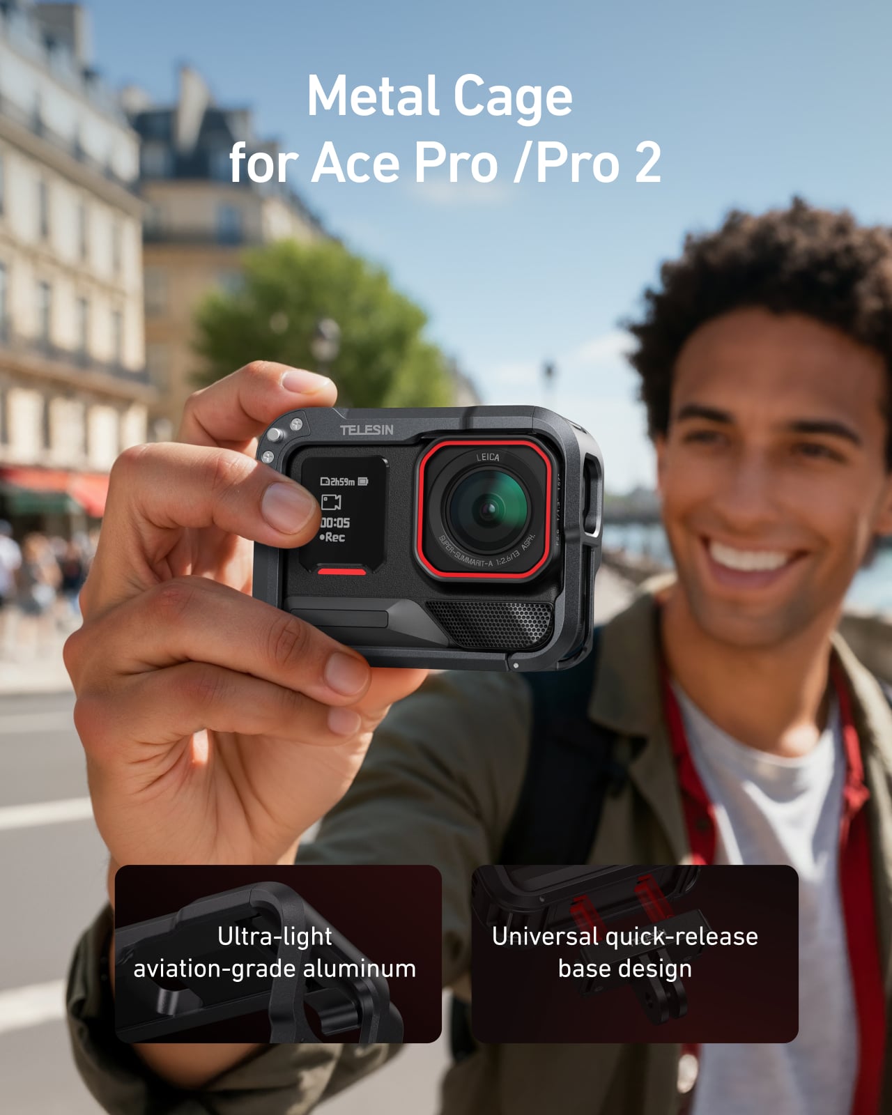 Ace Pro 2 için Metal Cage