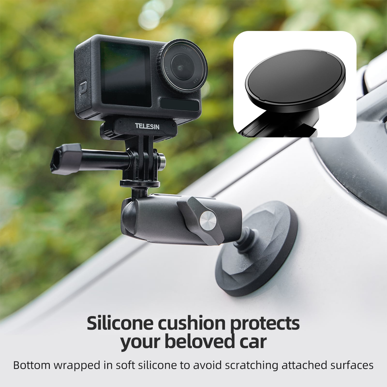 Telesin Manyetik Suction Cup 