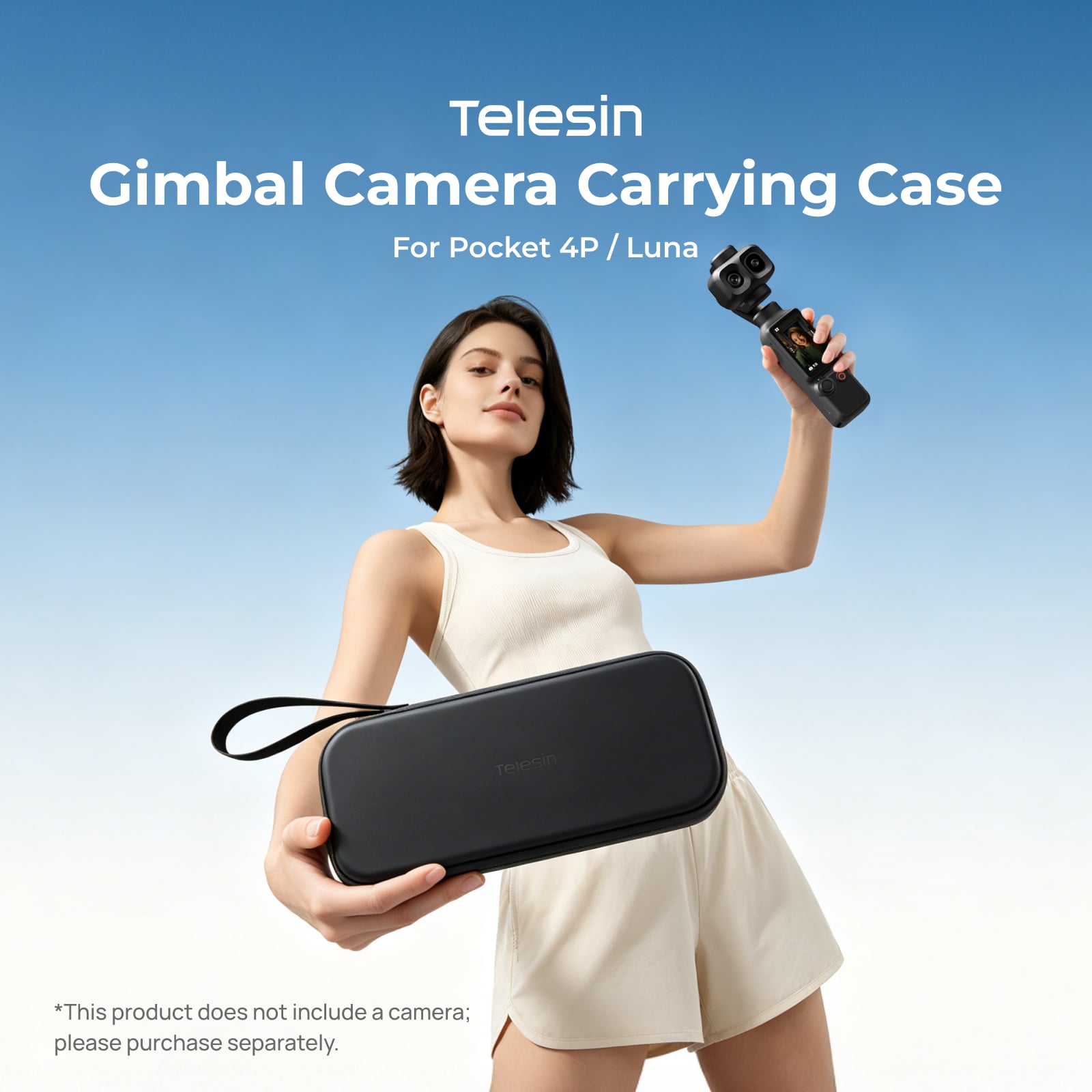 Telesin Osmo Pocket 4P, Luna Ultra Kamera Taşıma Çantası