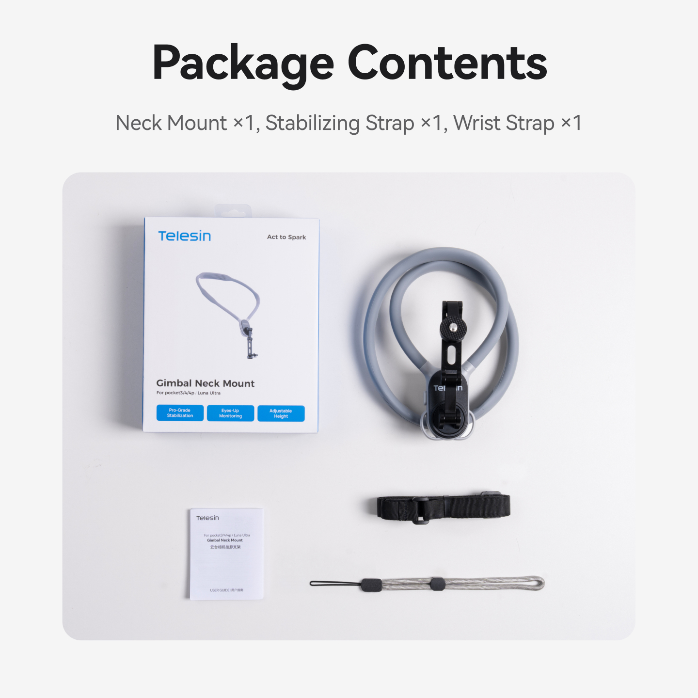 elesin Gimbal Camera Neck Mount 