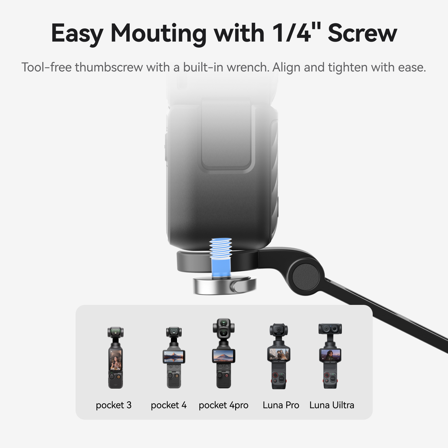 elesin Gimbal Camera Neck Mount 