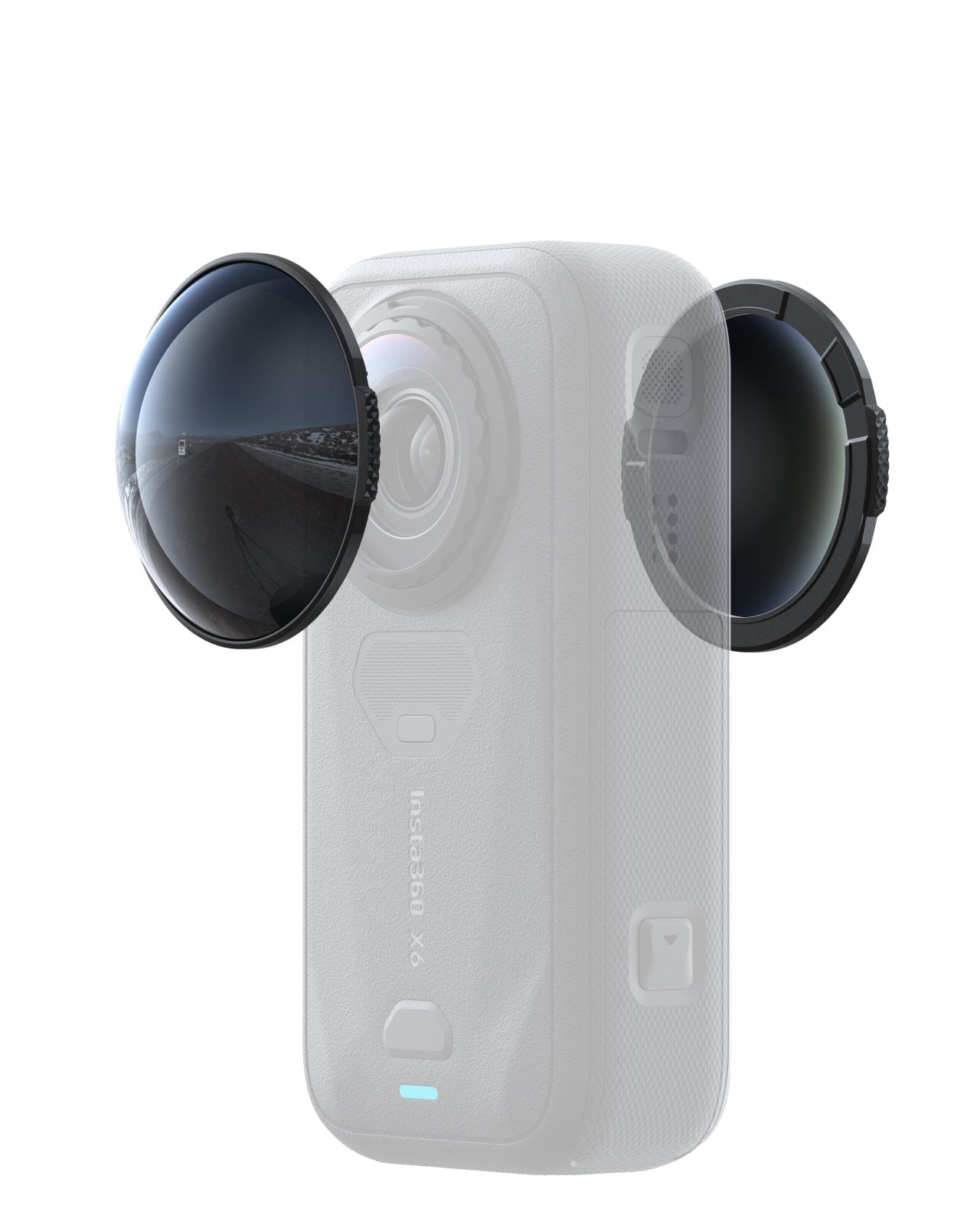 Insta360 X6 ND32 filtre ön ve arka lens