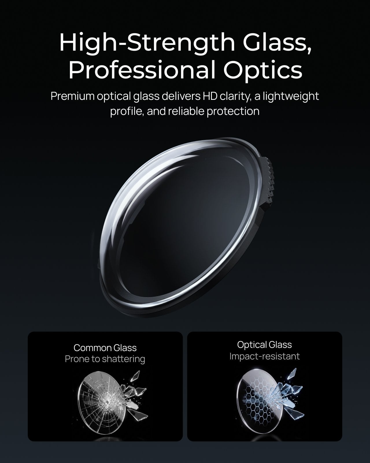 Yüksek dayanımlı optik cam