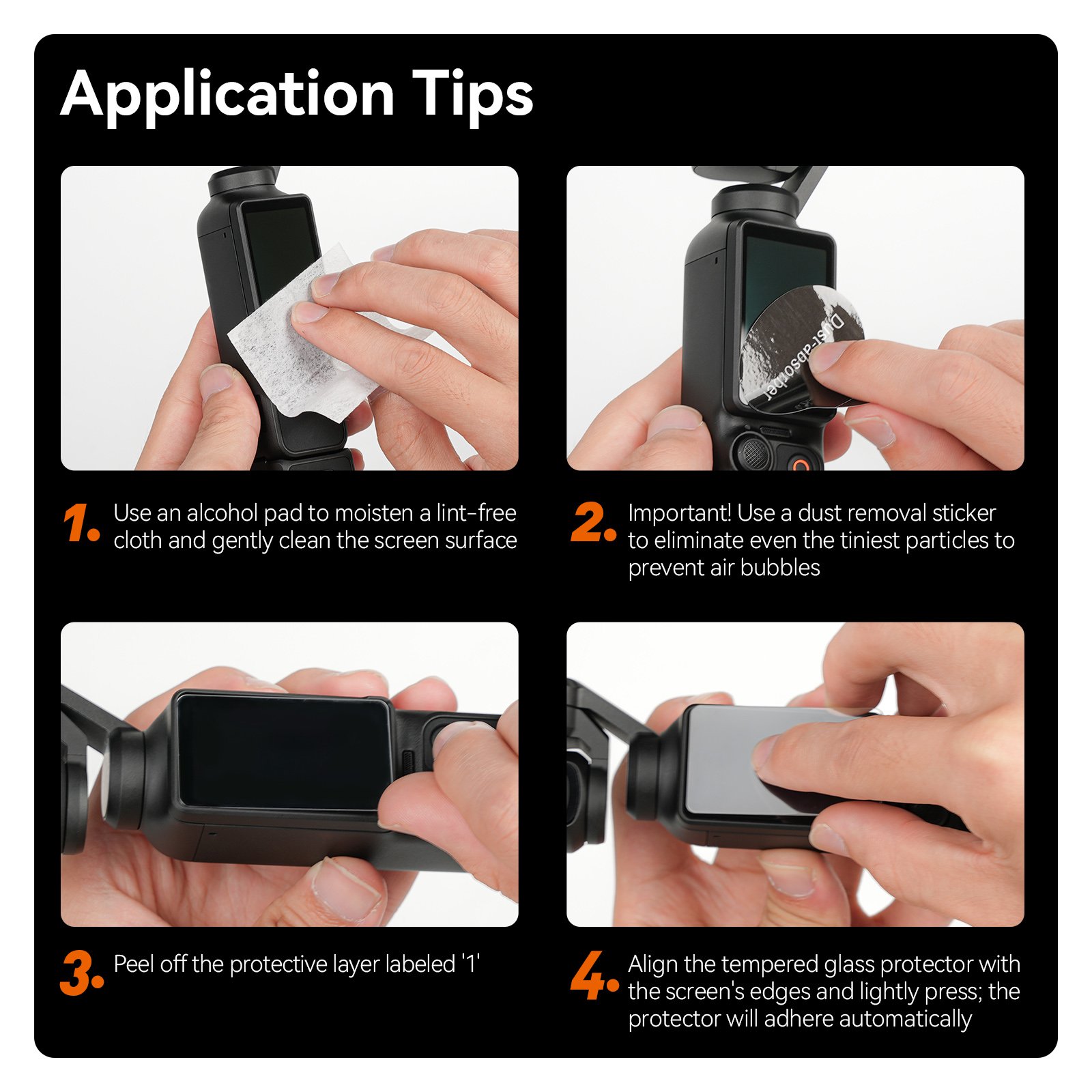 DJI Osmo Pocket 3 Screen protector