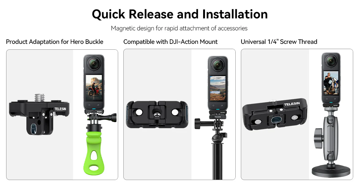 Insta360 X4 Dual Mount Adapter