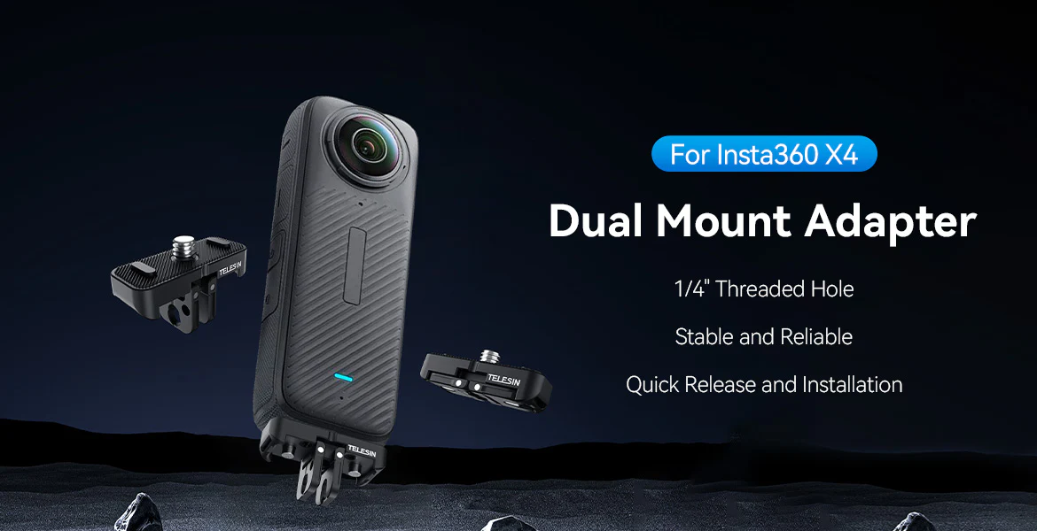 Insta360 X4 Dual Mount Adapter