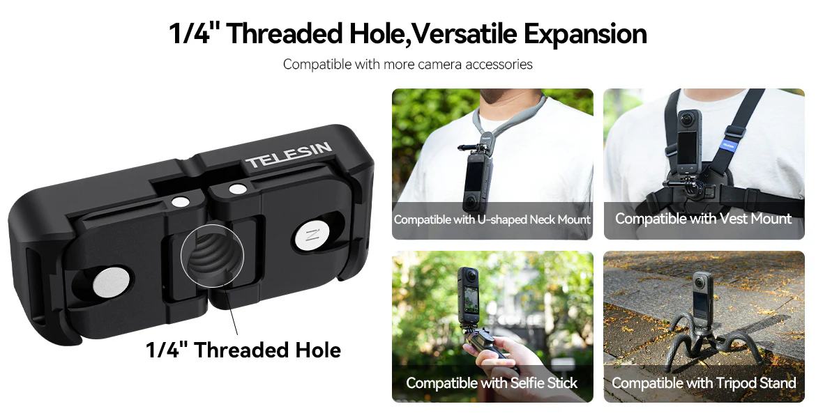 Insta360 X4 Dual Mount Adapter
