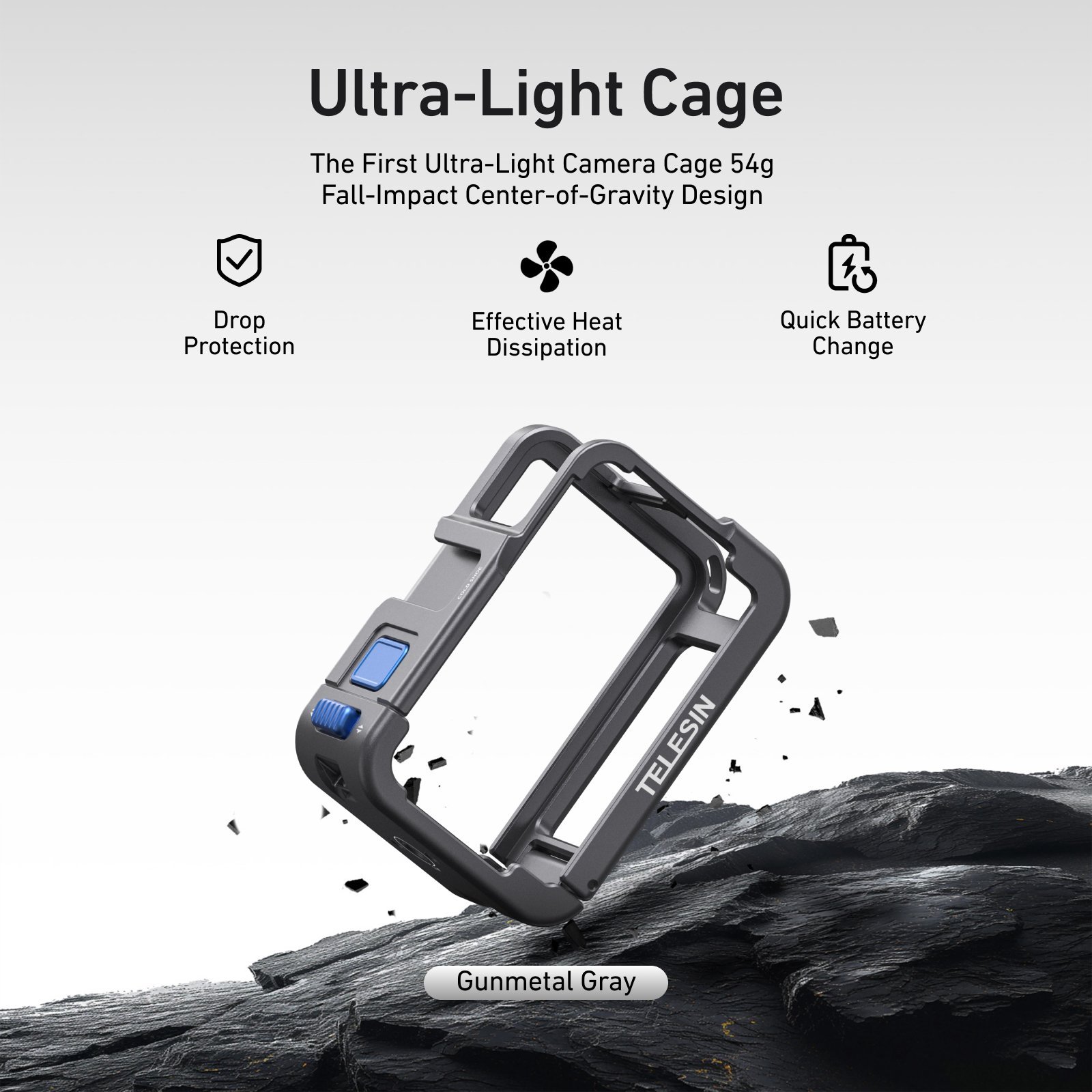 Osmo Action 5 Pro Metal Combo Cage