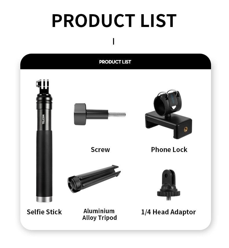 Osmo Action 90CM Selfie Stick + Tripod