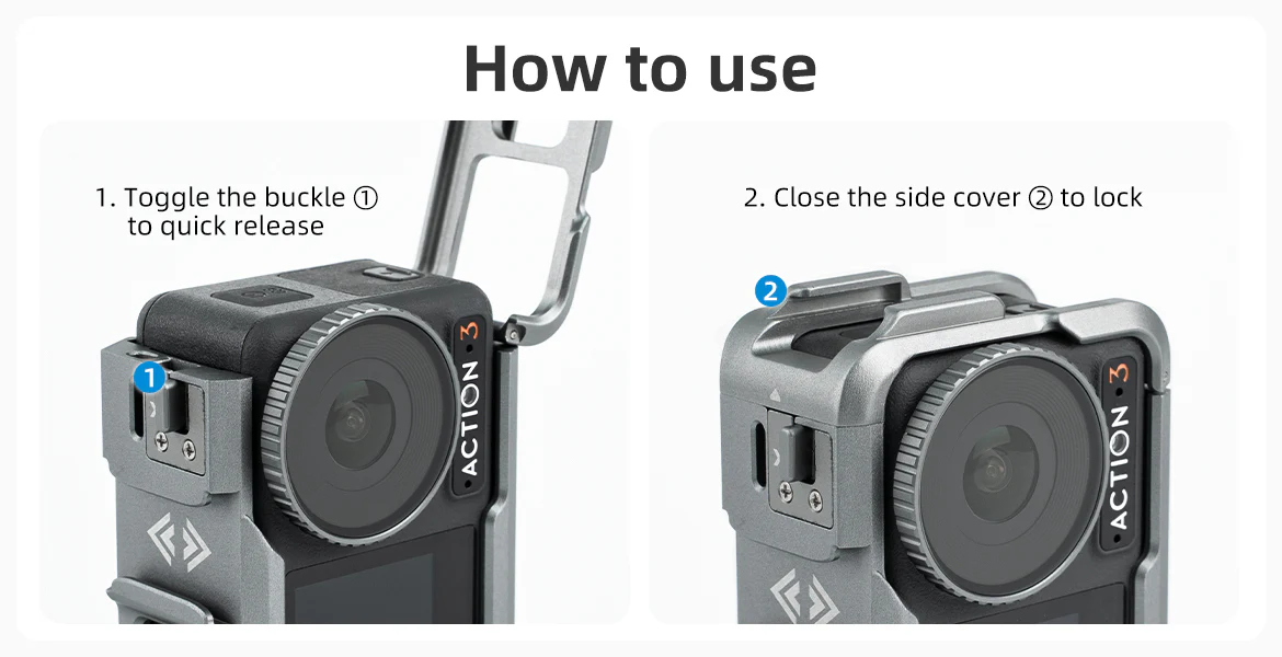 Osmo Action Metal Çerçeve