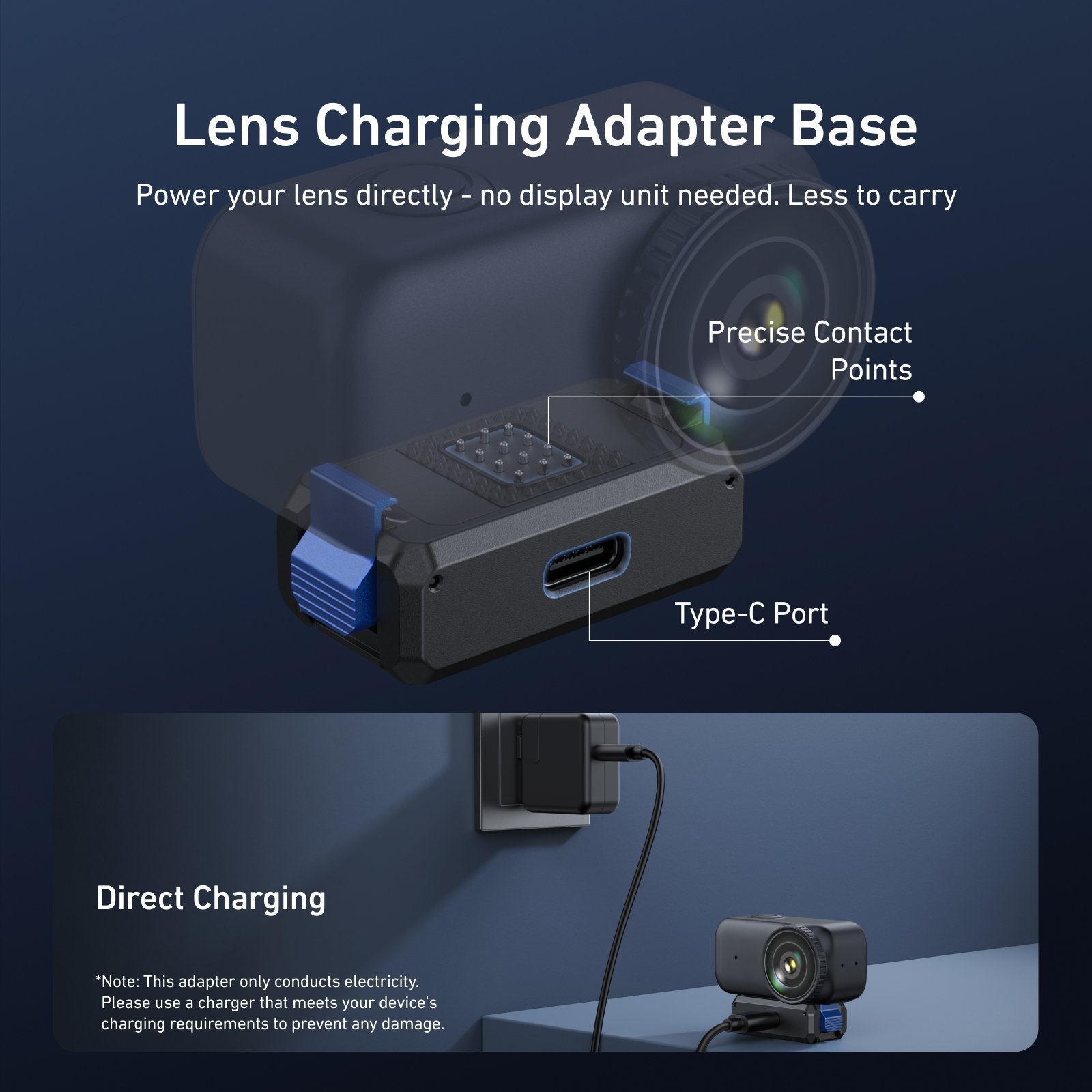 Osmo Nano için ManyetikAdaptör (Type-C Portlu)