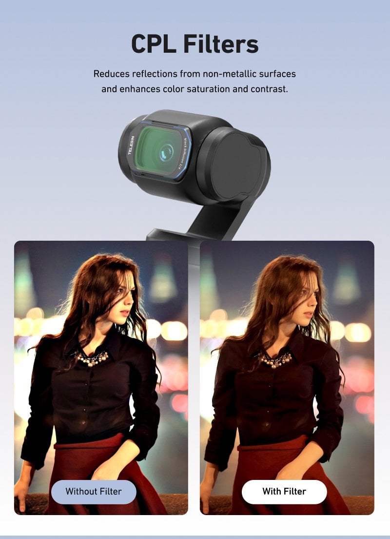 Osmo Pocket 3 CPL Filtre