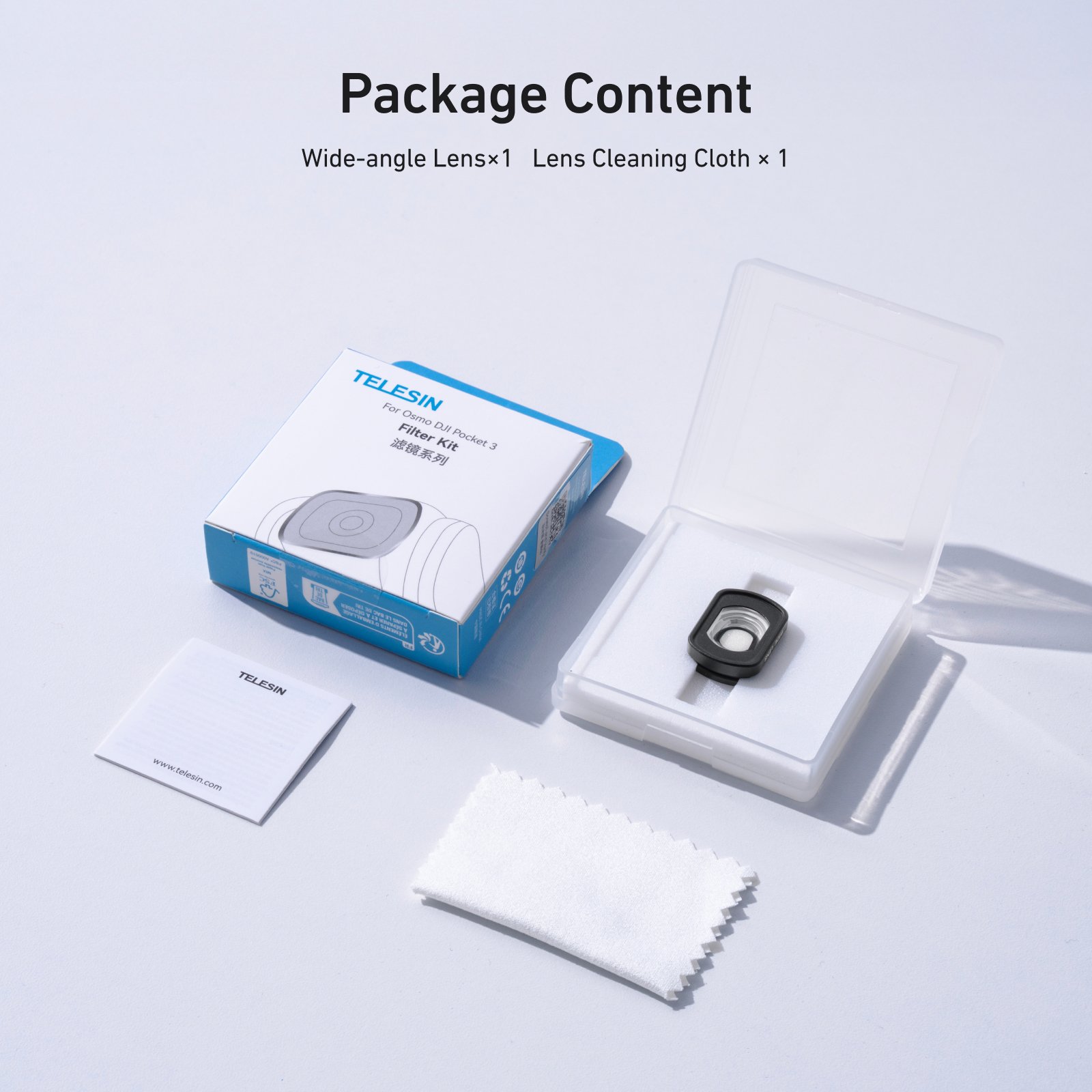 Osmo Pocket 3 Geniş Açı Lens