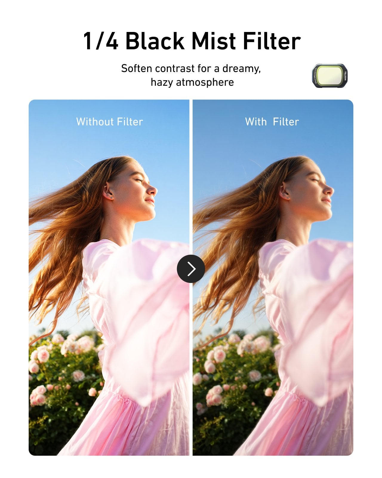 Osmo Pocket 4 Black Mist Filtre